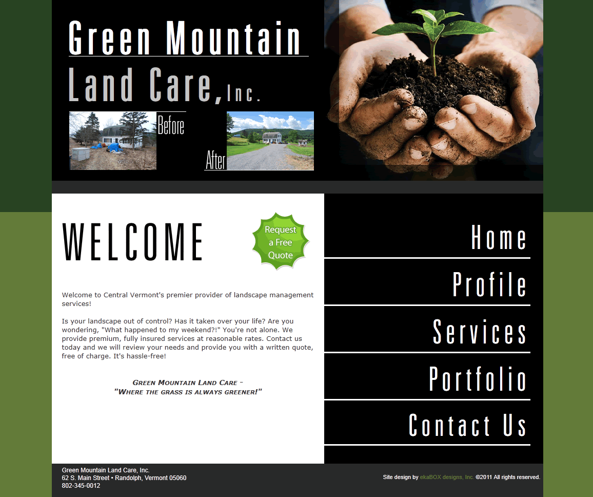 GREEN MOUNTAIN LAND CARE